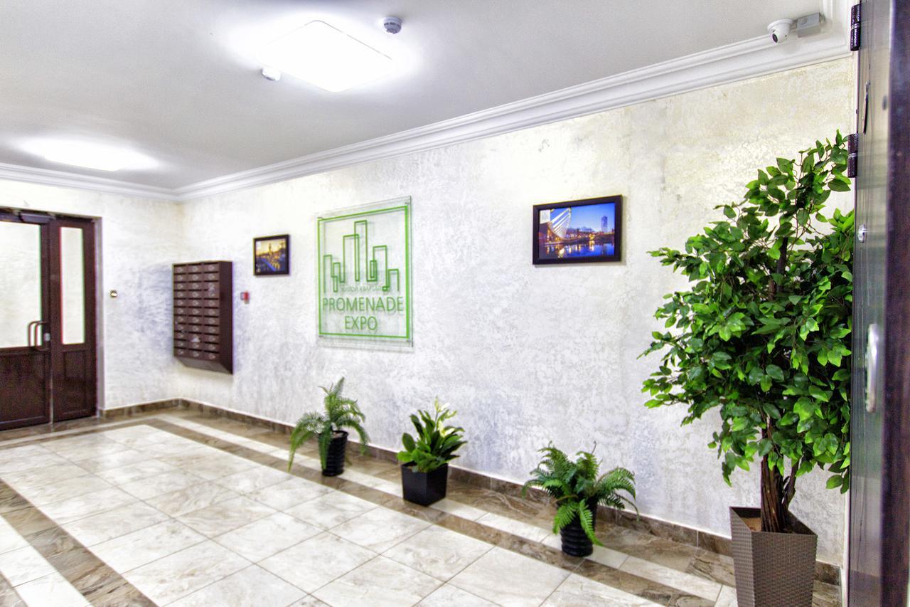 Ernaz Plus Apartments: Promenade Expo Asztana Kültér fotó
